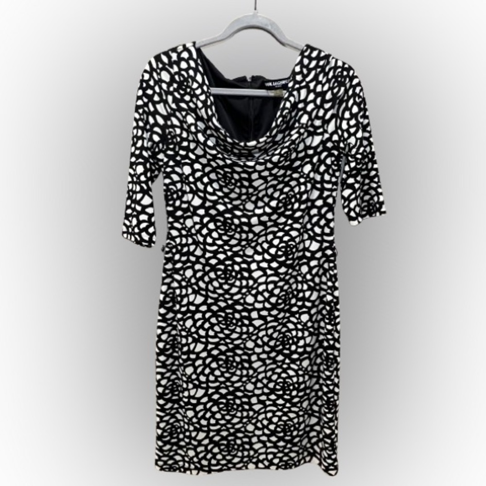 Karl Lagerfeld Paris Camille Print Dress | Sz 6 | EUC